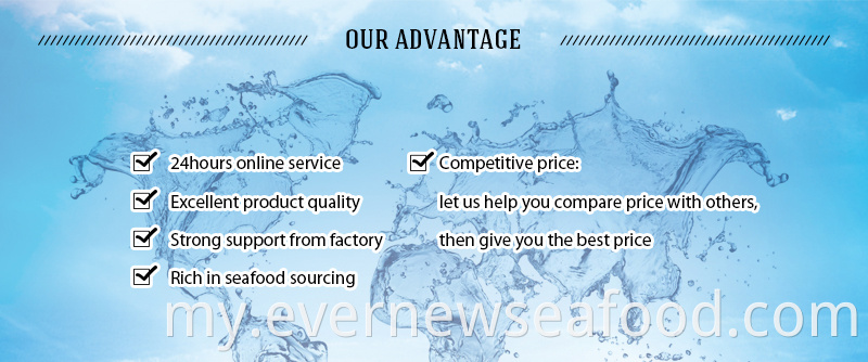 အရည်အသွေးမြင့် ဆားနယ်ခြောက် alaska pollock migas